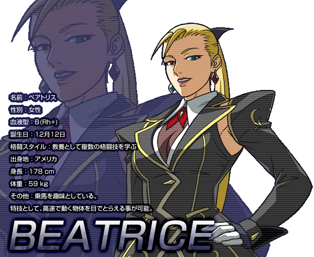 キャラクター紹介-ベアトリス